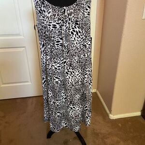 Elementz NWT animal print sleeveless dress